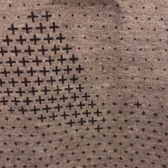 Nike Zip Up Grey Sweatshirt with + Pattern - Picture 6 of 7